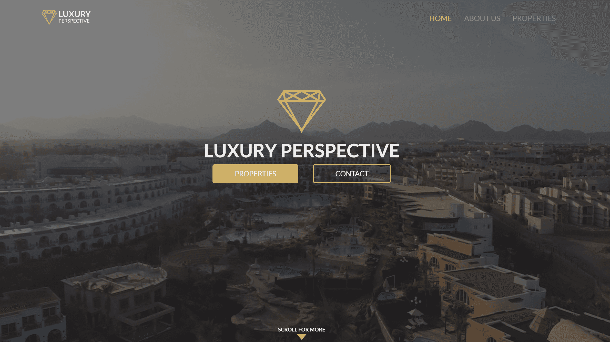 LuxuryPerspective interface