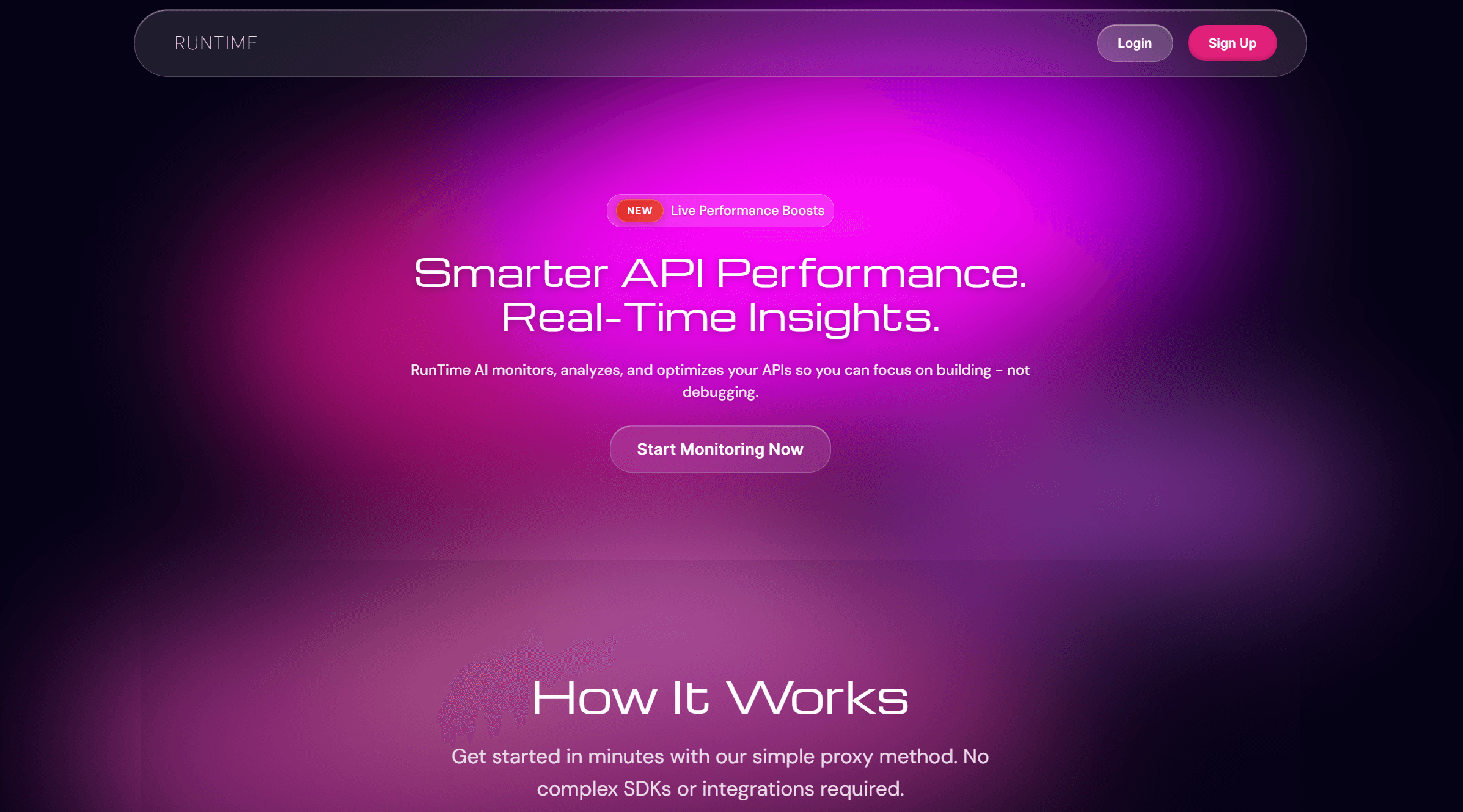 Runtime interface
